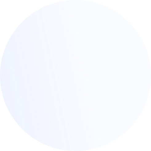Gray gradient circle on a black background fading from light to dark gray