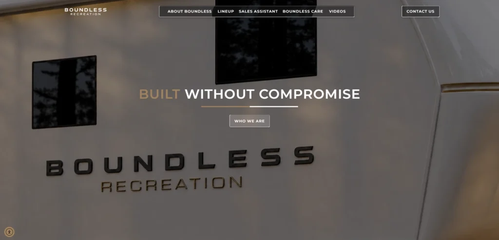 Boundless Recreation Home Page - Ikai Media - Ikai Media